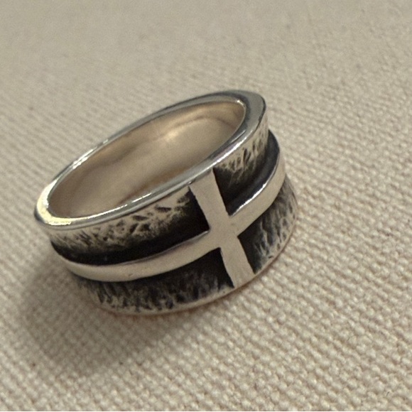 James Avery Jewelry - James Avery Wide Solid Cross Ring